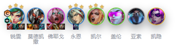 云頂之弈s10刀鋒銳雯陣容推薦