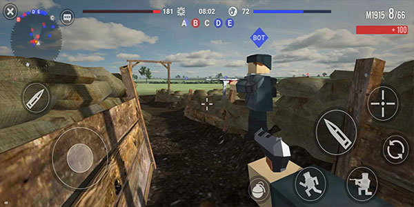 方块战场像素射击