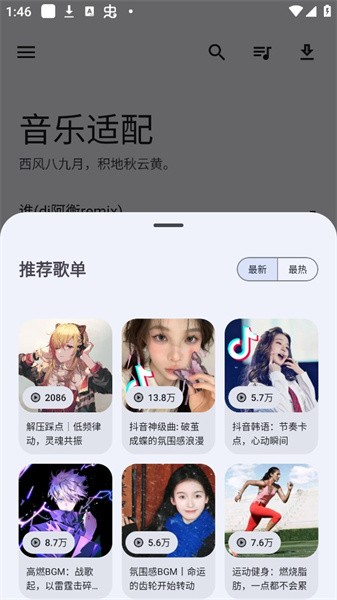 适配音乐下载
