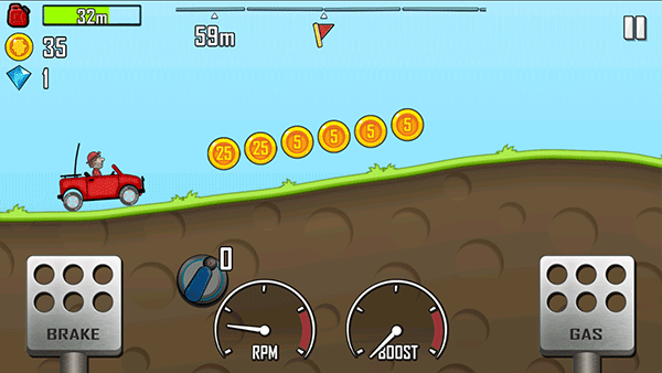 登山赛车破解版(HillClimbRacing) 登山赛车破解版(HillClimbRacing)