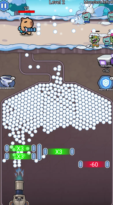 雪球子弹倍增器