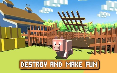 块状猪模拟器3d(Blocky Pig Simulator 3D)