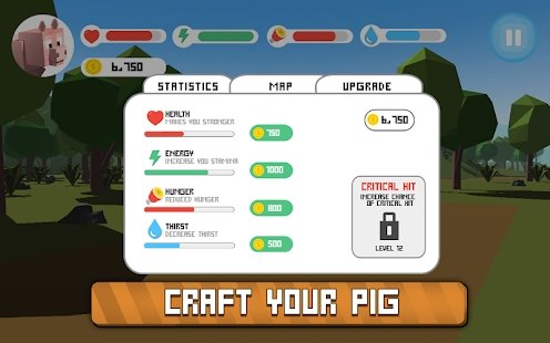 块状猪模拟器3d(Blocky Pig Simulator 3D)